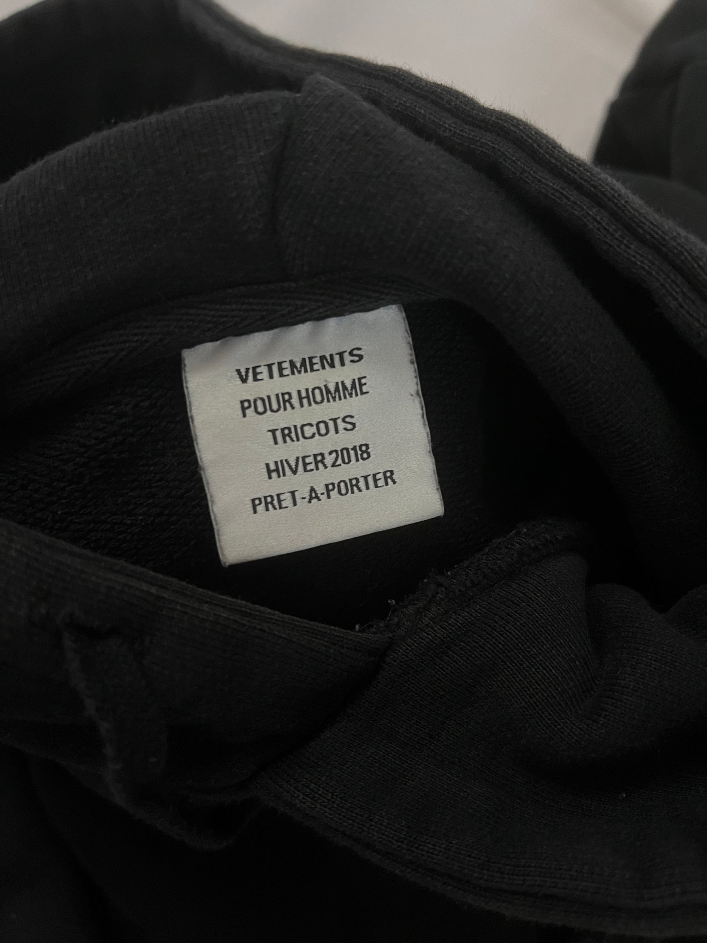 Vetements AW17 Rammstein Hoodie