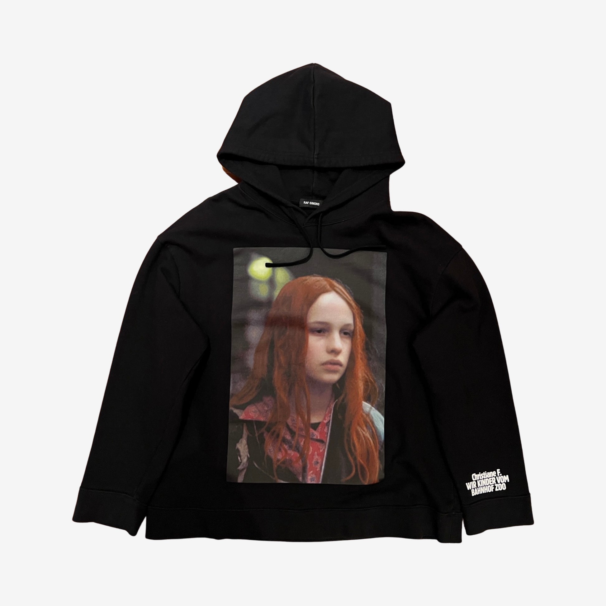 Raf Simons AW18 Christiane F hoodie