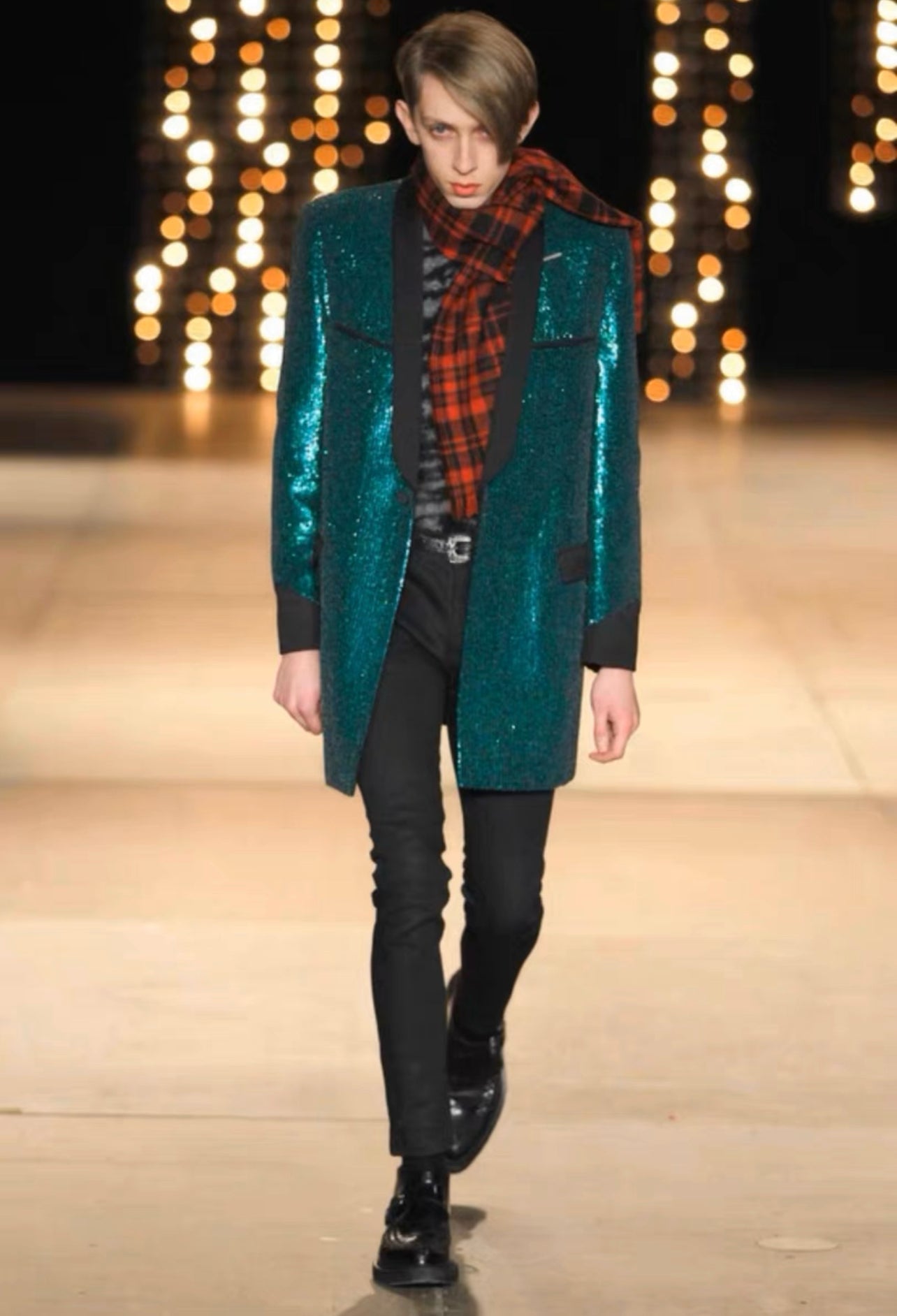 Saint Laurent Paris SS14 Sequins Blazer