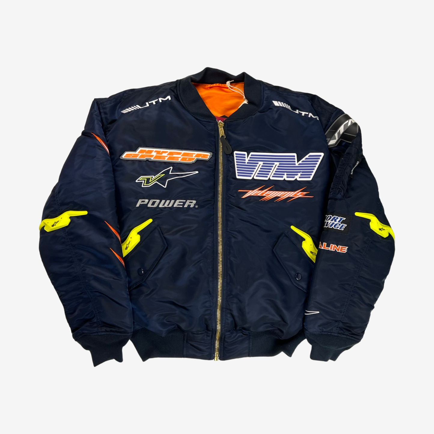 Vetements Racing Moto Bomber