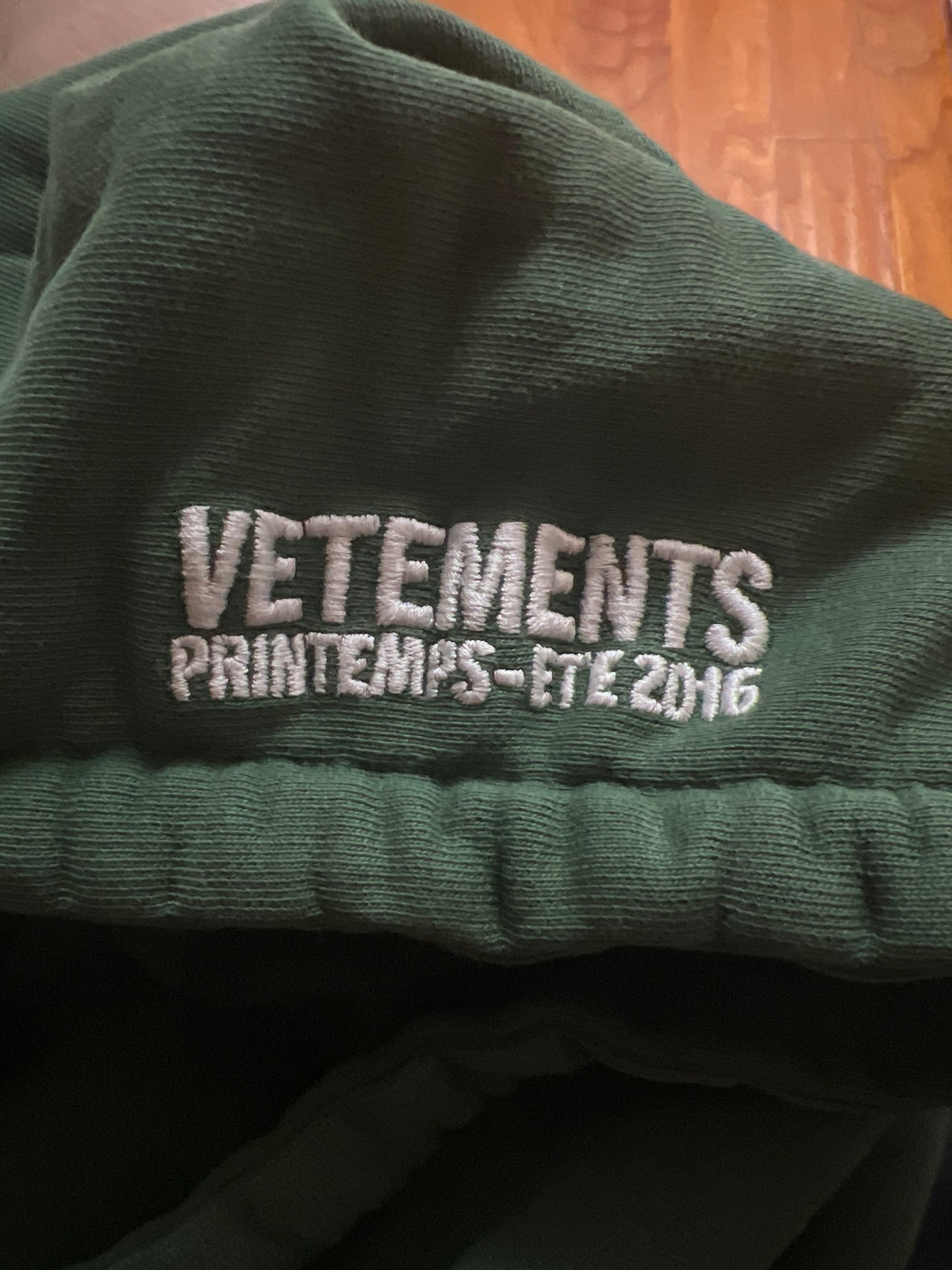 Vetements SS16 Polizei Hoodie