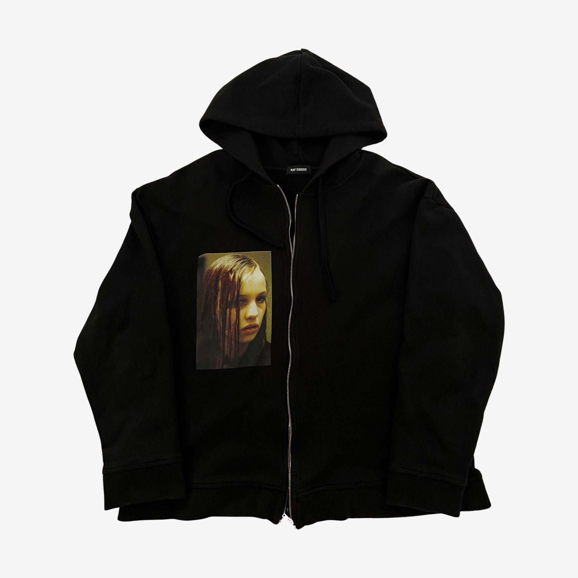 Raf Simons AW18 Christiane F Zip Hoodie