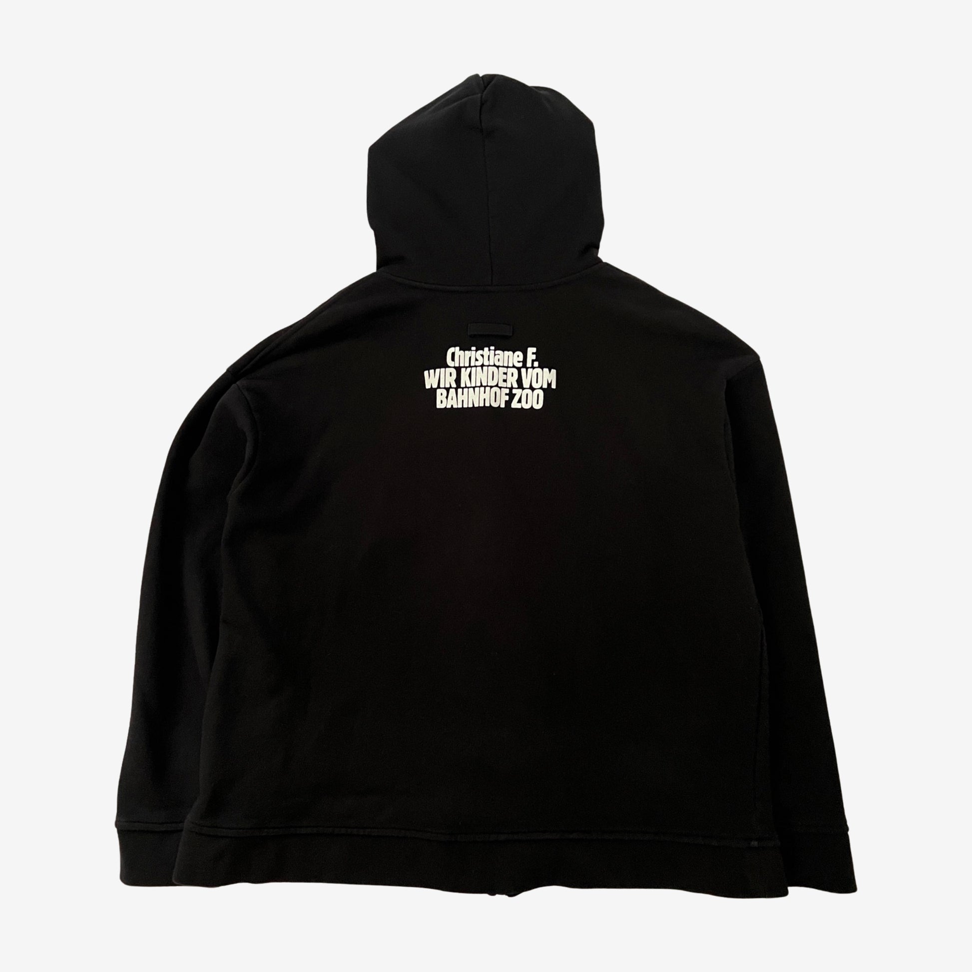 Raf Simons AW18 Christiane F Zip Hoodie