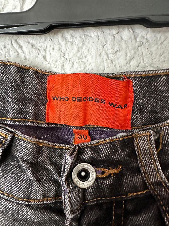 who decide war black fusion denim