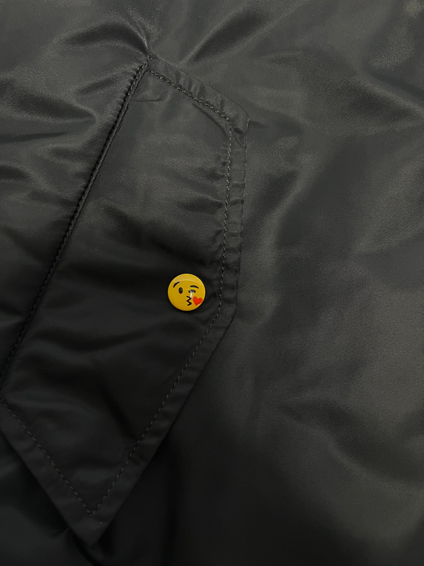 Vetements SS18 Homme Emoji Reversible Bomber