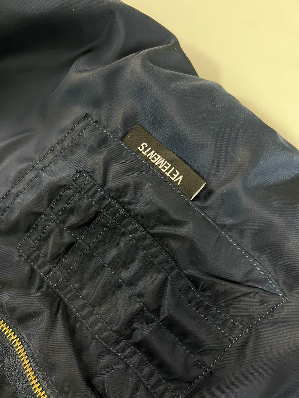 Vetements AW19 University Bomber