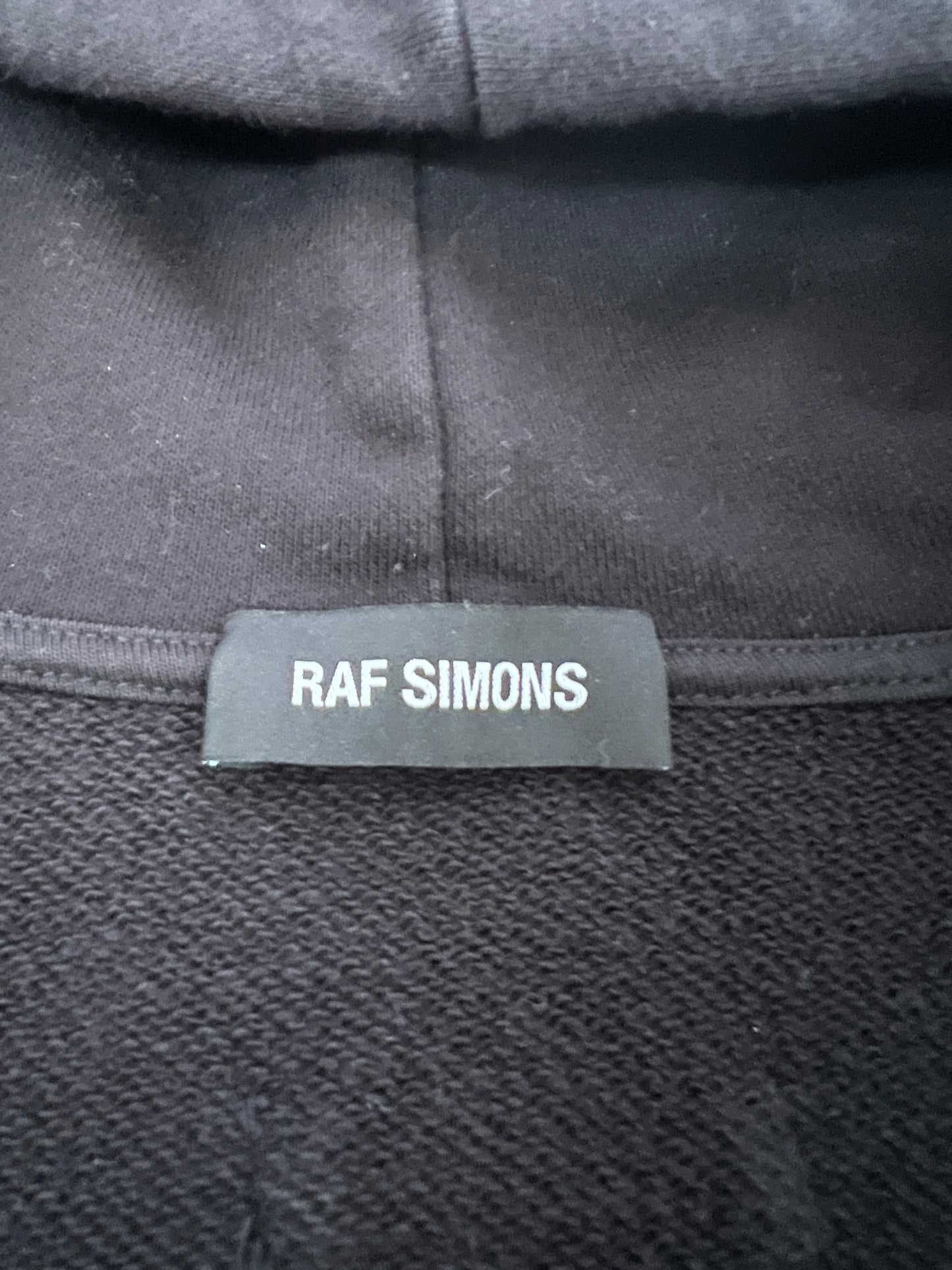 Raf Simons AW18 Christiane F Zip Hoodie