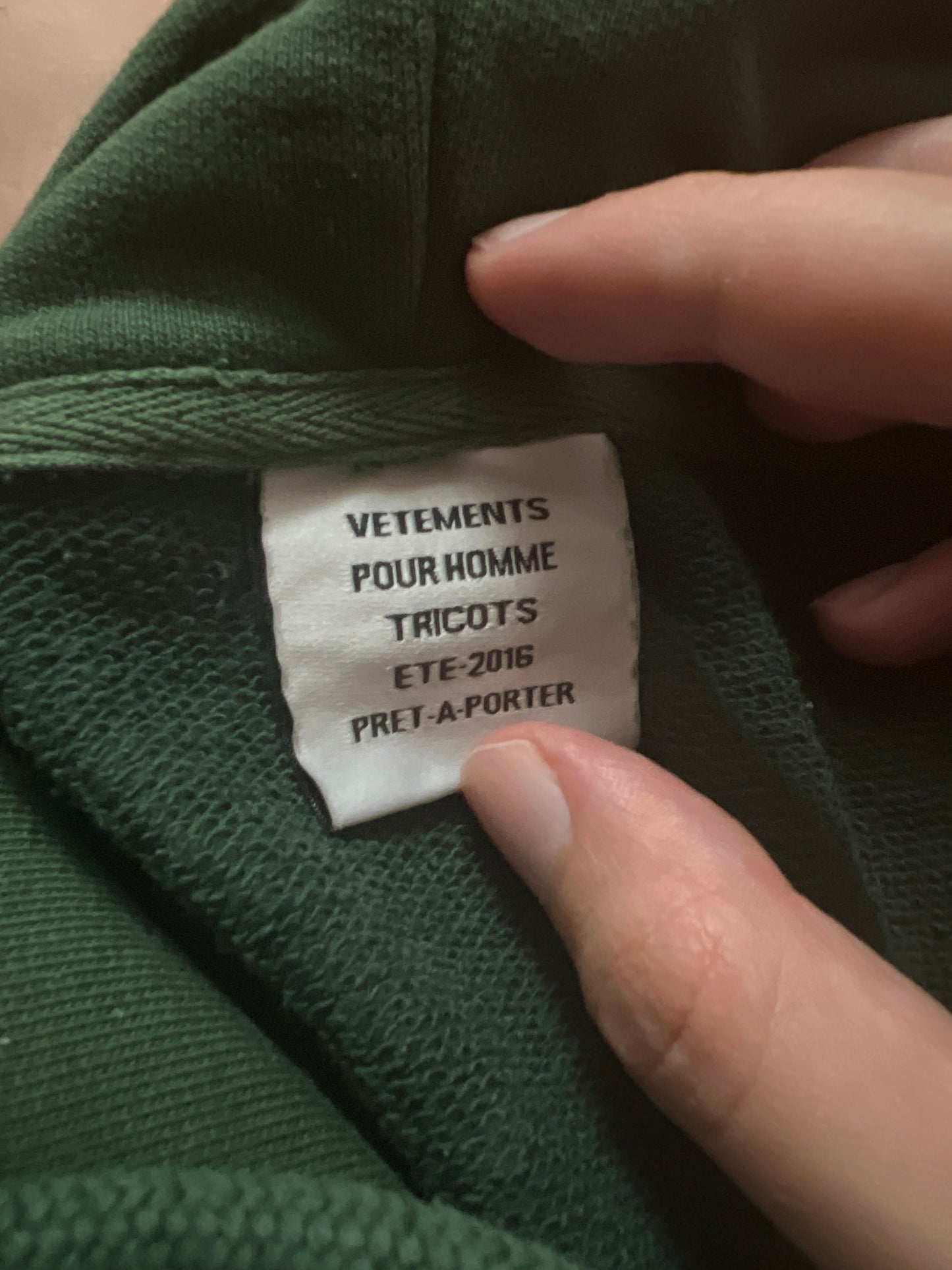 Vetements SS16 Polizei Hoodie