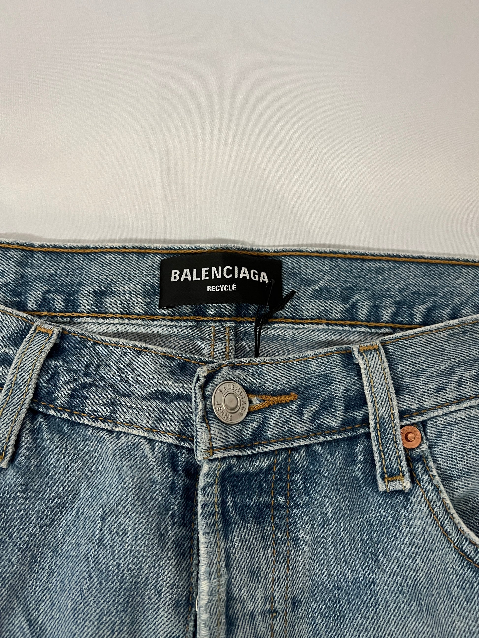 Balenciaga Bicolor Denim