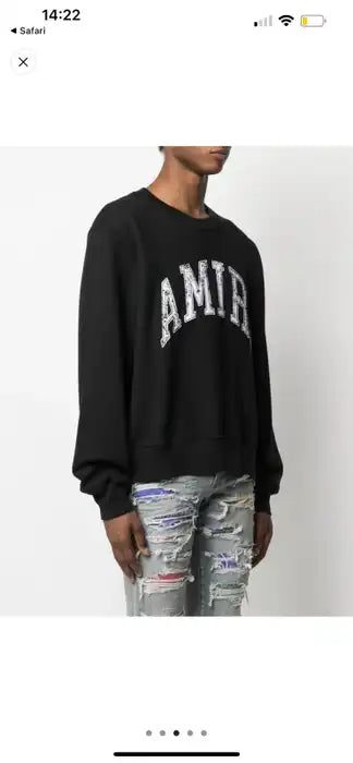 Amiri Logo Sweatshirt (s/m)