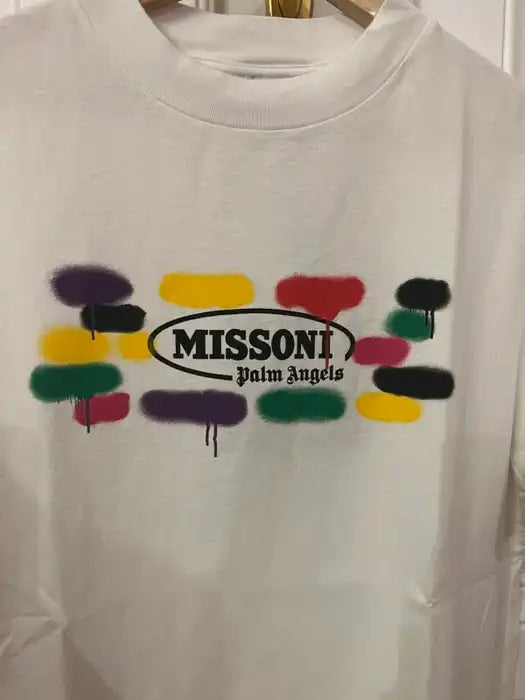 Bnwt Palm Angels X Missoni Sport Logo Tee