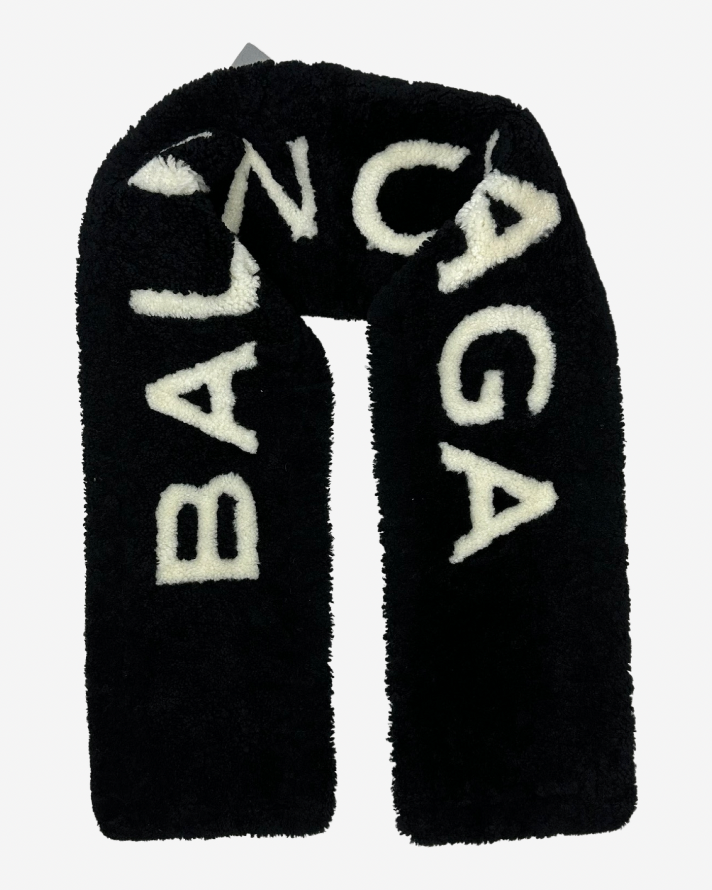 Balenciaga Fur Oversized Scarf