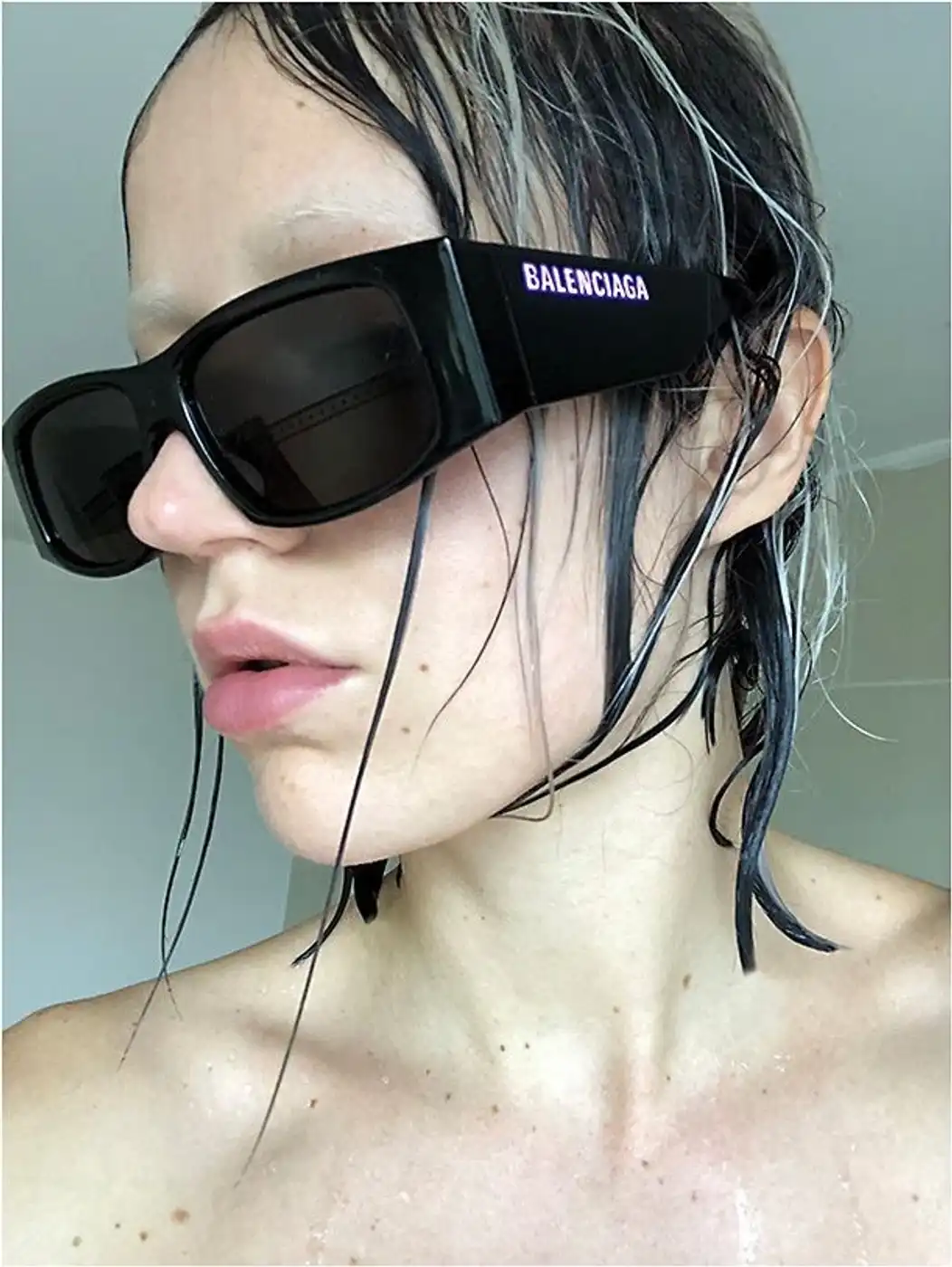 Balenciaga Led Black Sunglasses