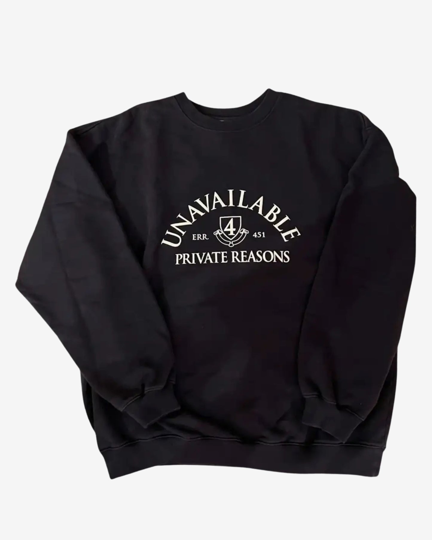 Vetements Aw 19 Unaviable Sweatshirt