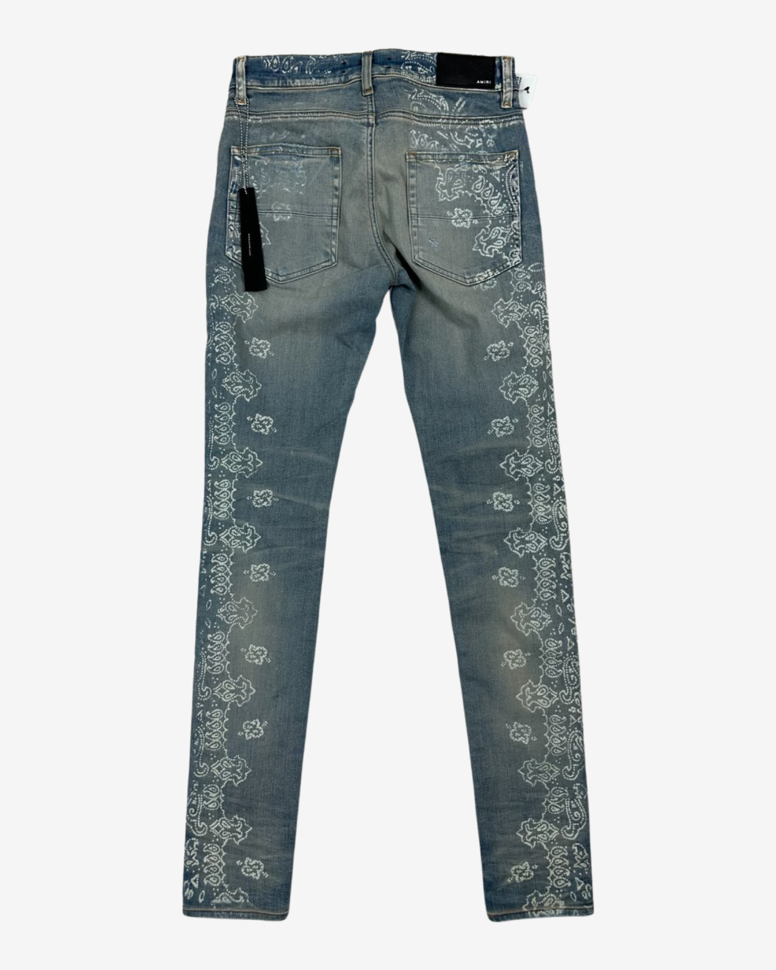 Amiri Paisly Print denim