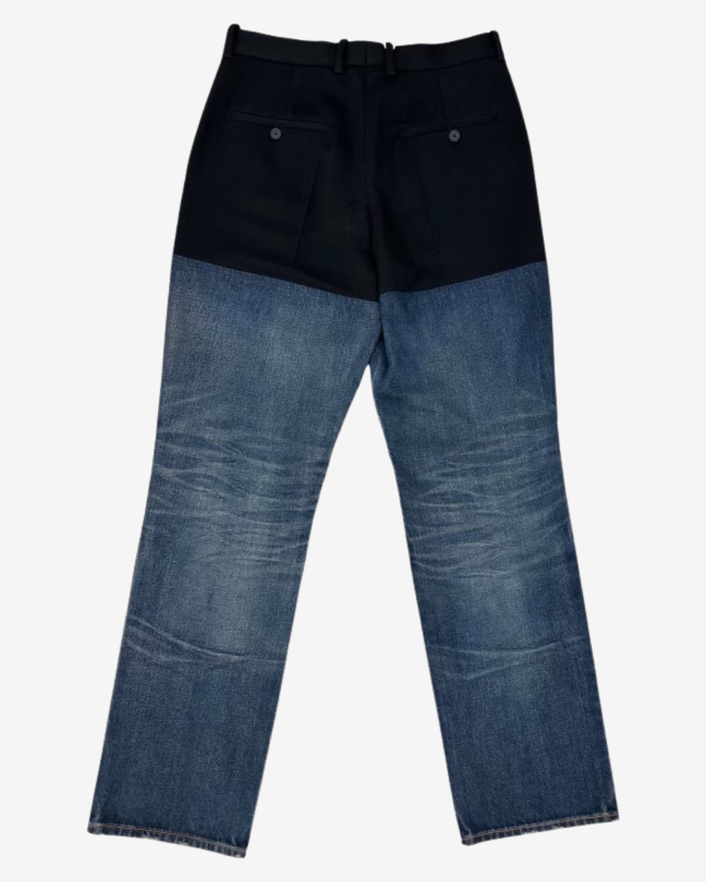 Balenciaga Contrast Paneled Jeans