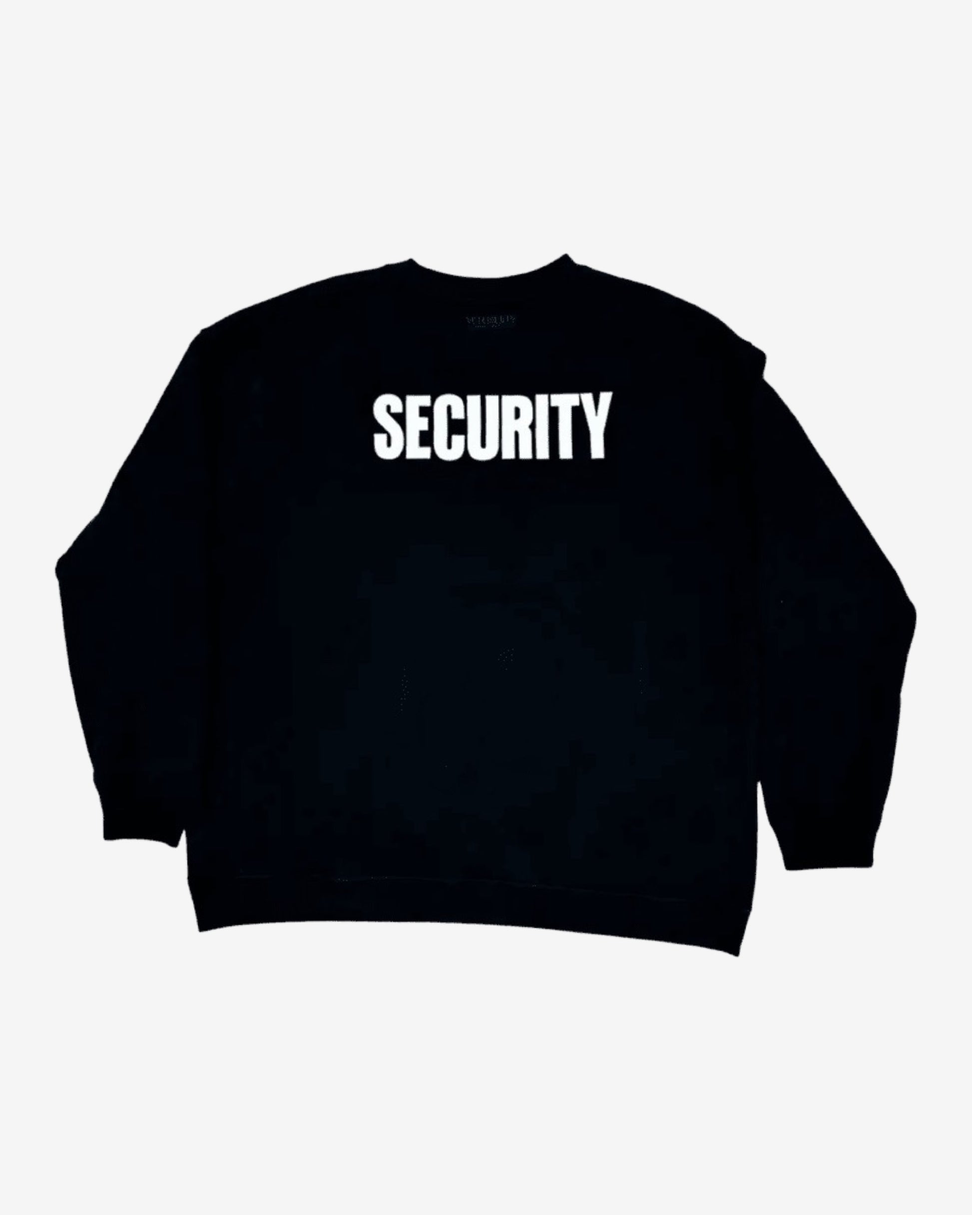 Vetements Security Sweater by Demna