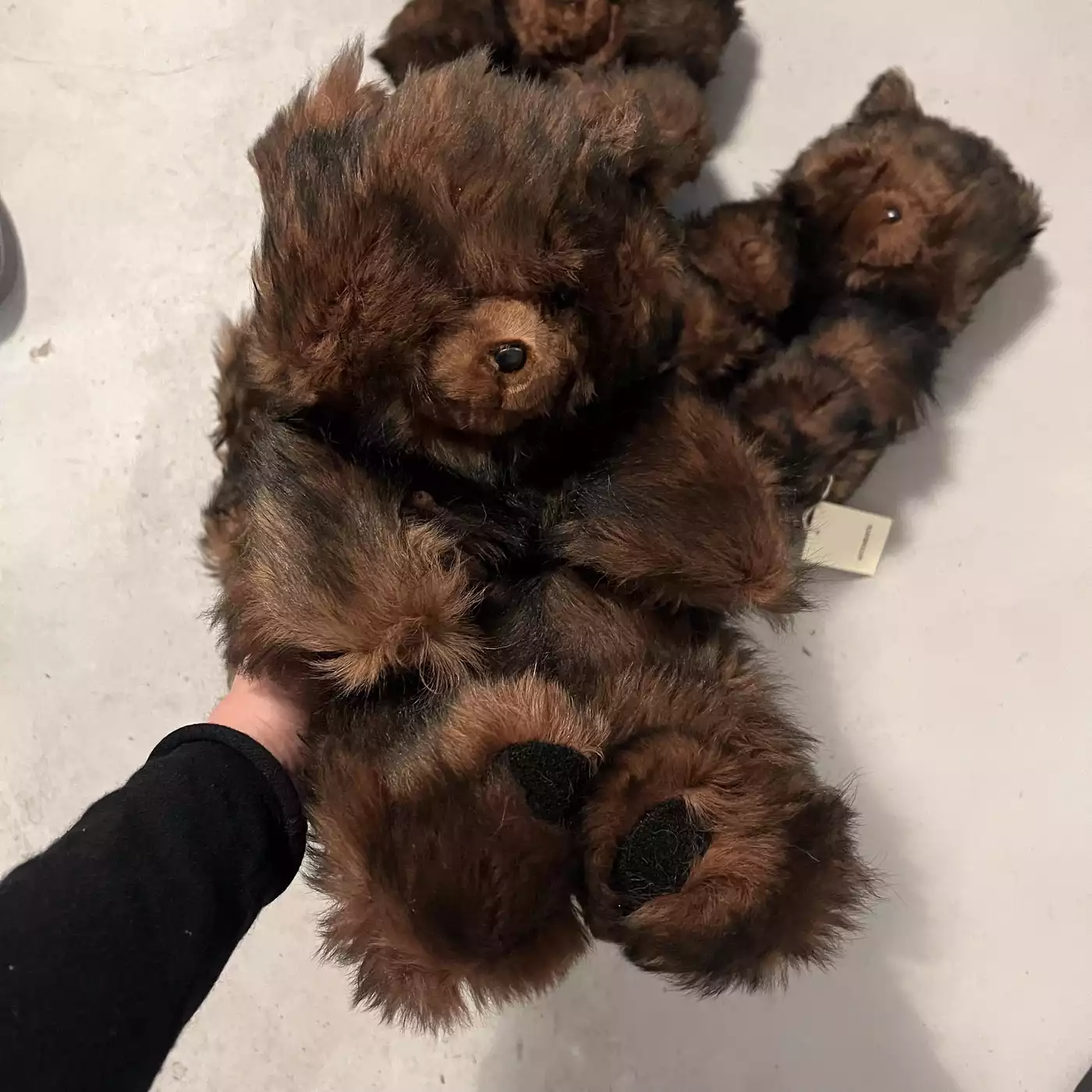 Vetements Fur Bear Shoes