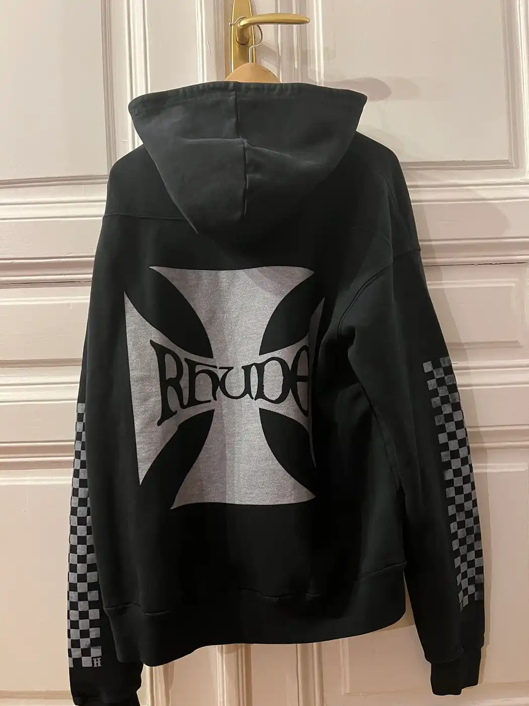 Rhude Classic Checker Hoodie