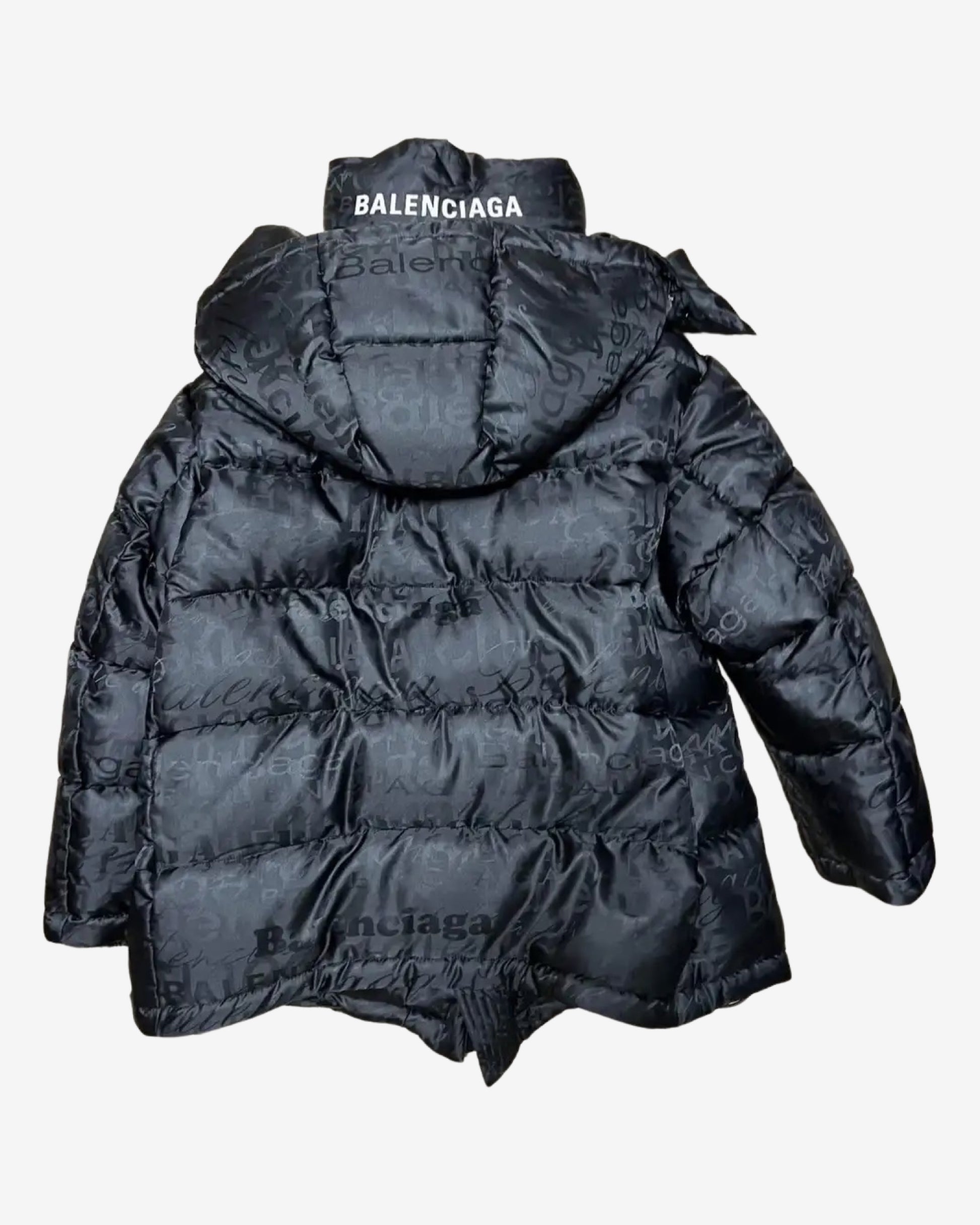 Balenciaga Swing Logo Puffer Jacket