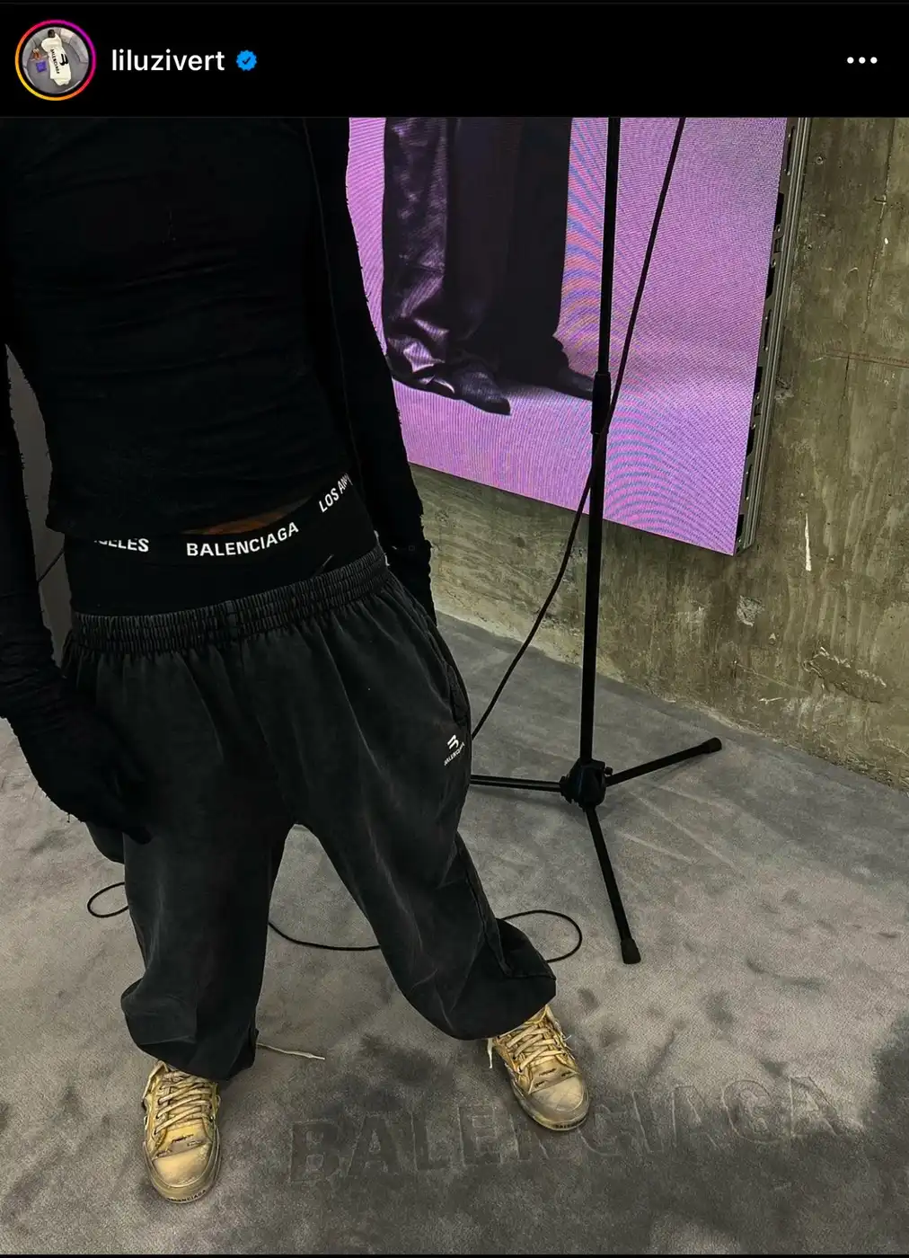 Balenciaga Washed Our Sporty B Sweatpants