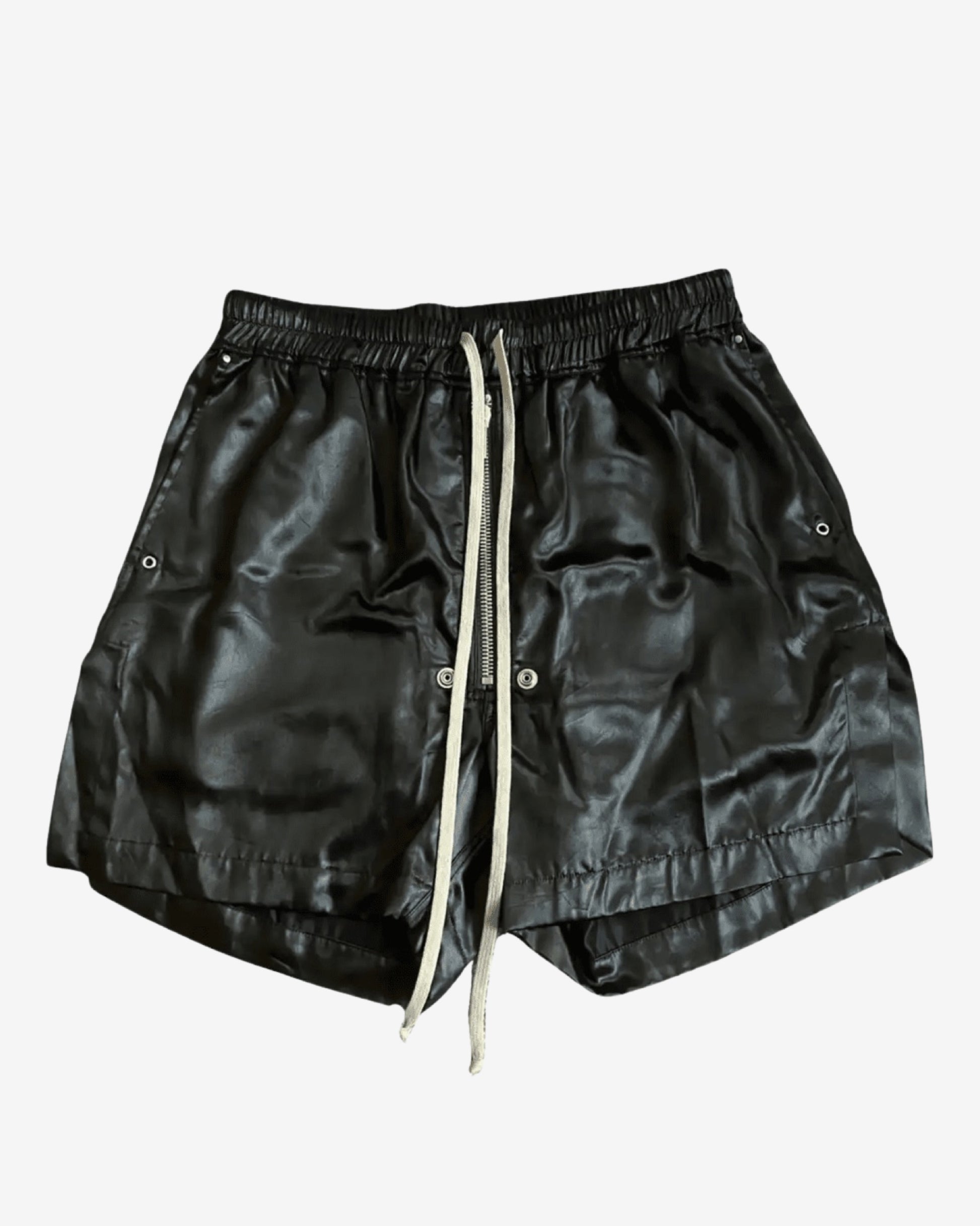 Rick Owens Gethsemane Aw21 Satin Bella Shorts