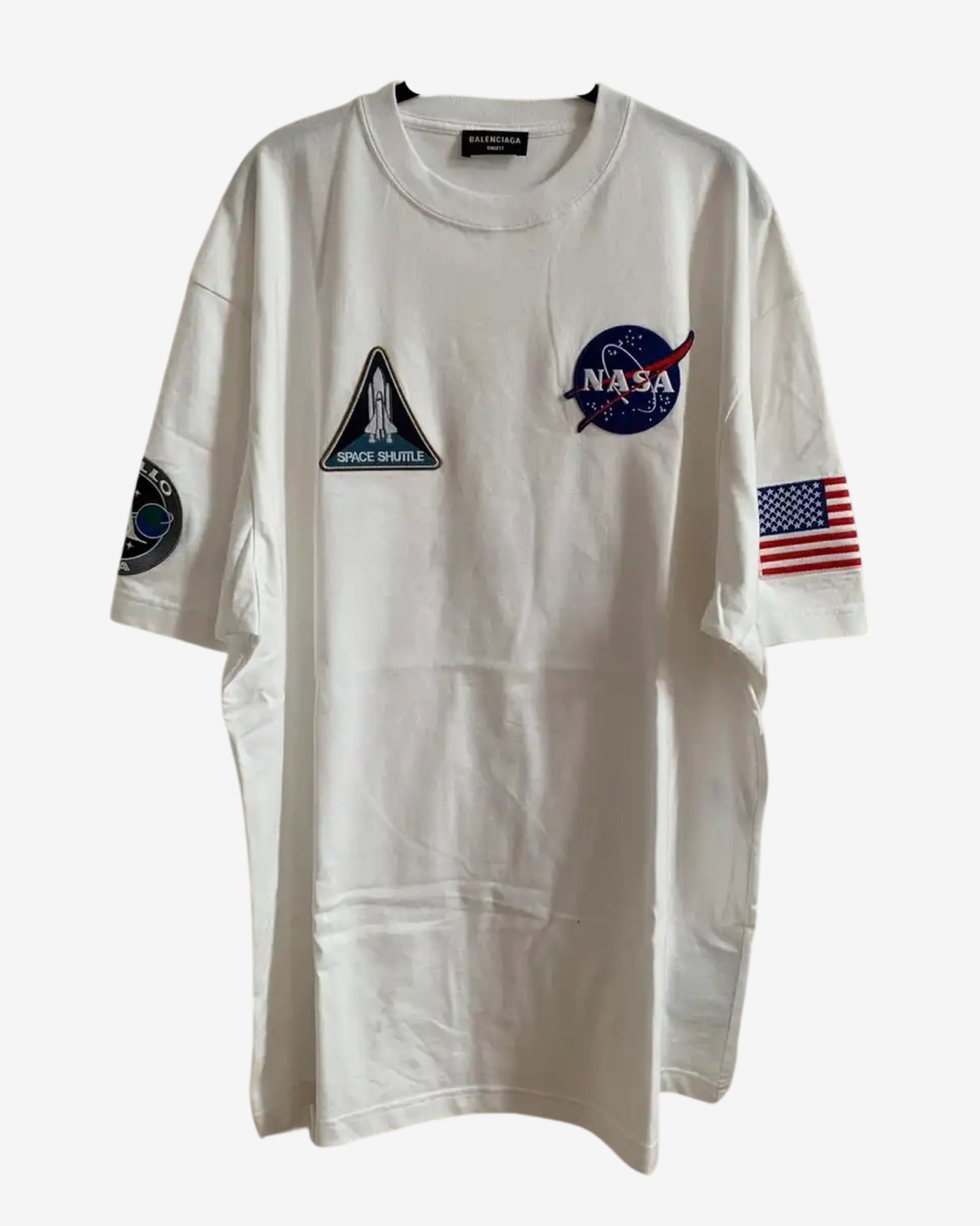 Balenciaga White Nasa T shirt FyouGrails