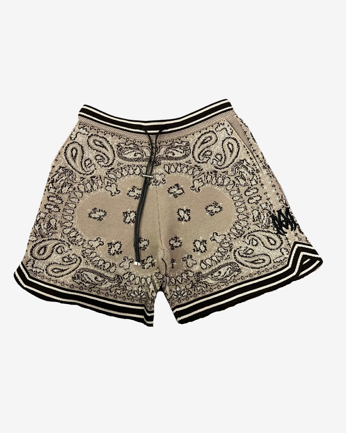 amiri bandana shorts