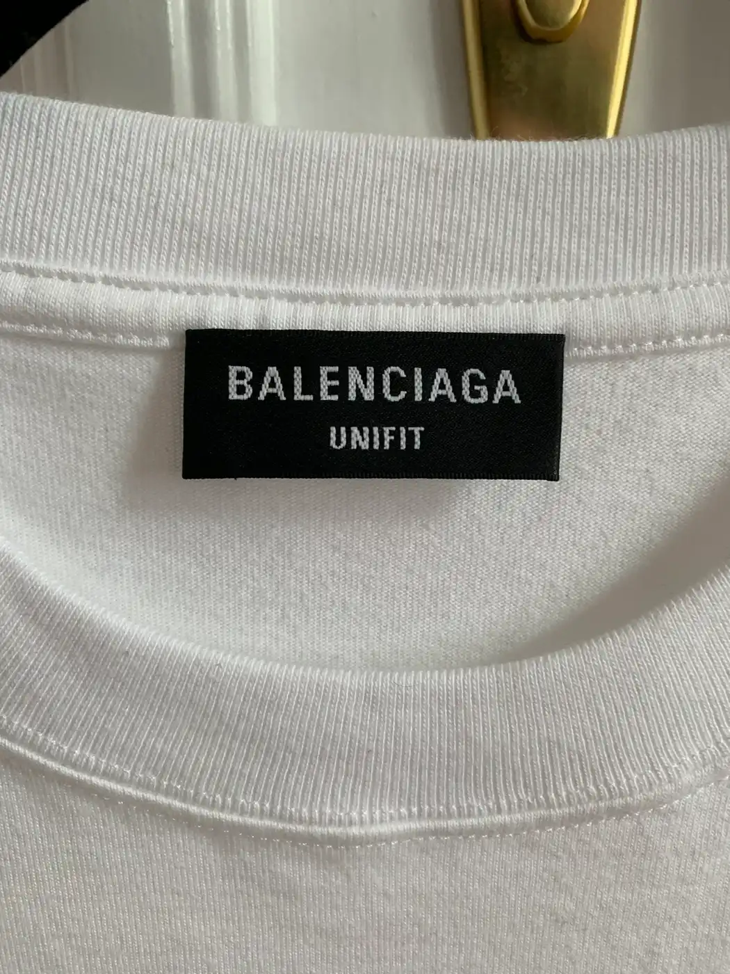 Balenciaga White Nasa T-shirt