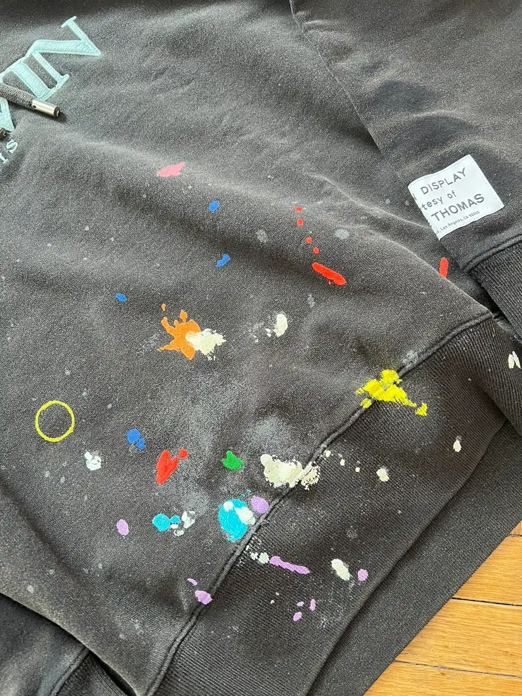 Lanvin x Gallery Dept Paint Splatter Hoodie