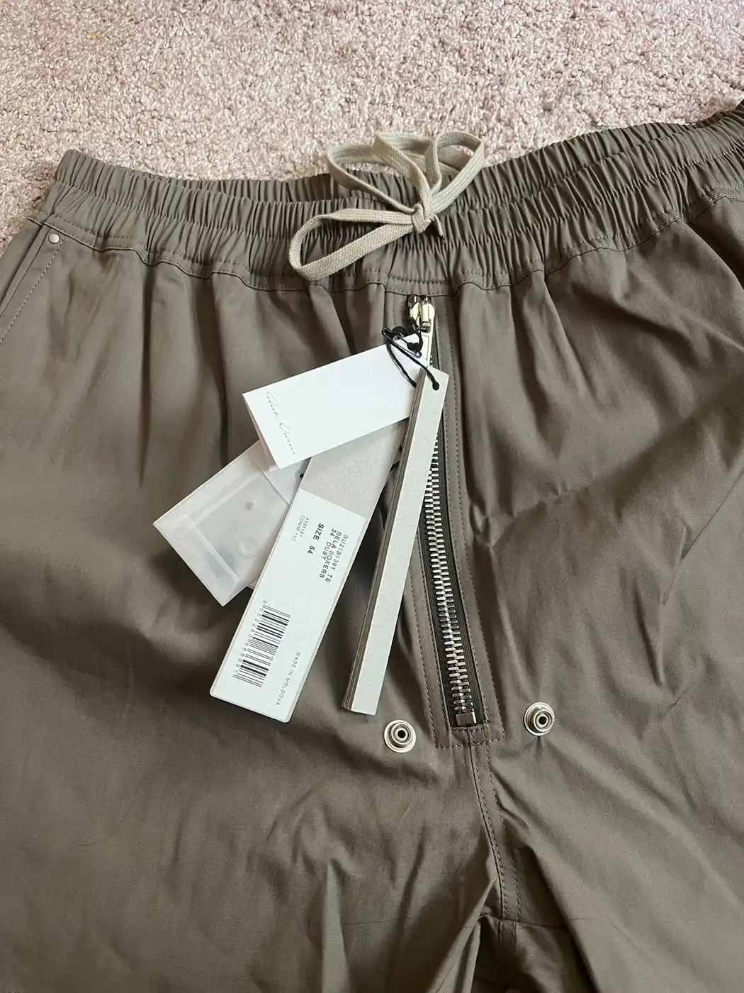 Rick Owens SS21 Phlegethon Bella Shorts