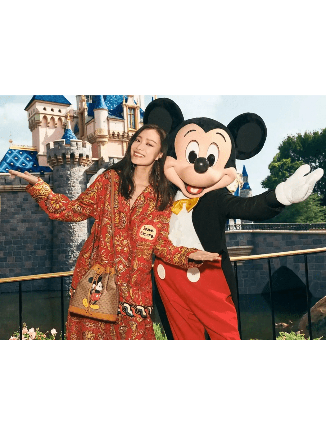 Disney X Gucci Mickey Monogram Bag