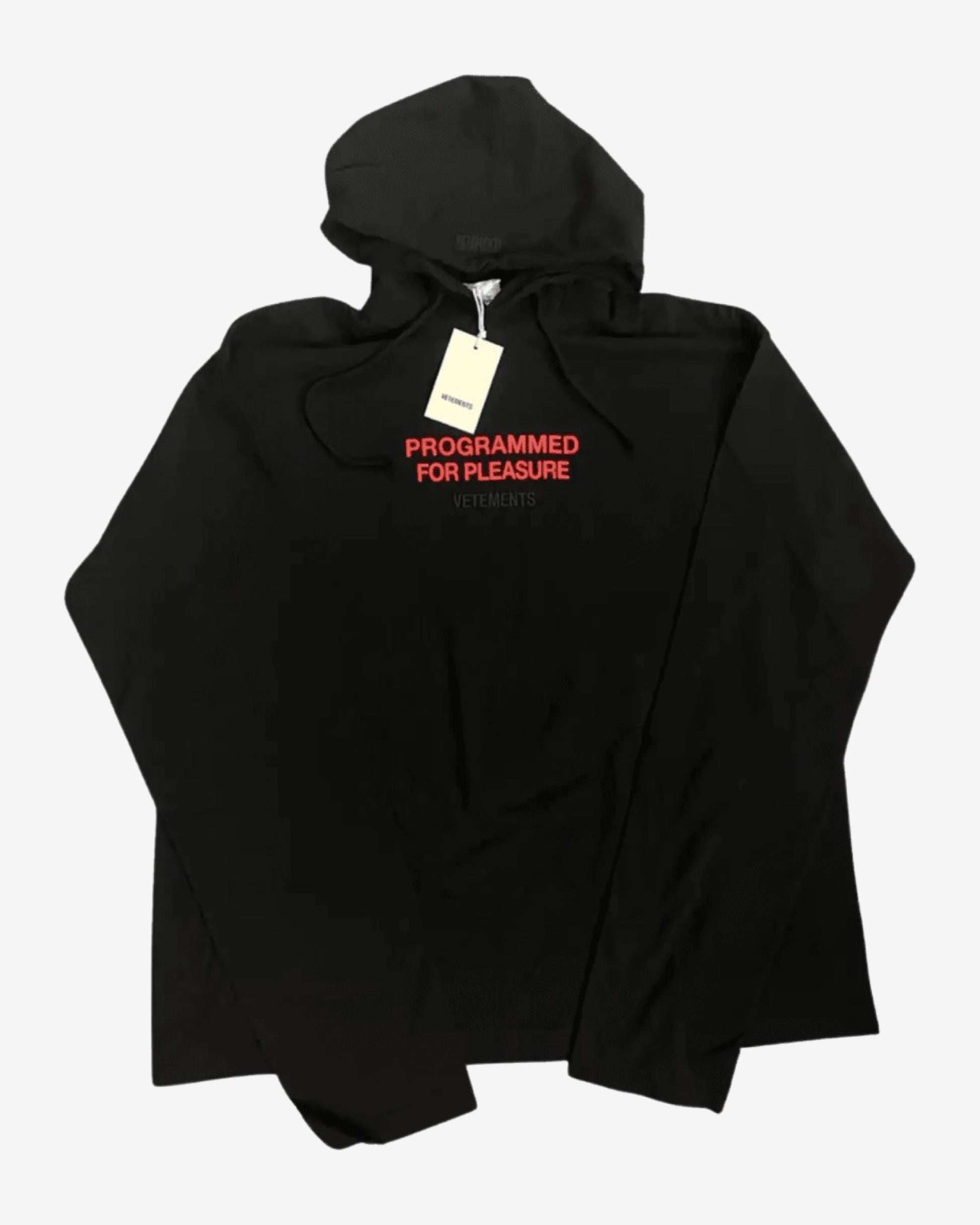 Vetements AW20 Pleasure Hoodie