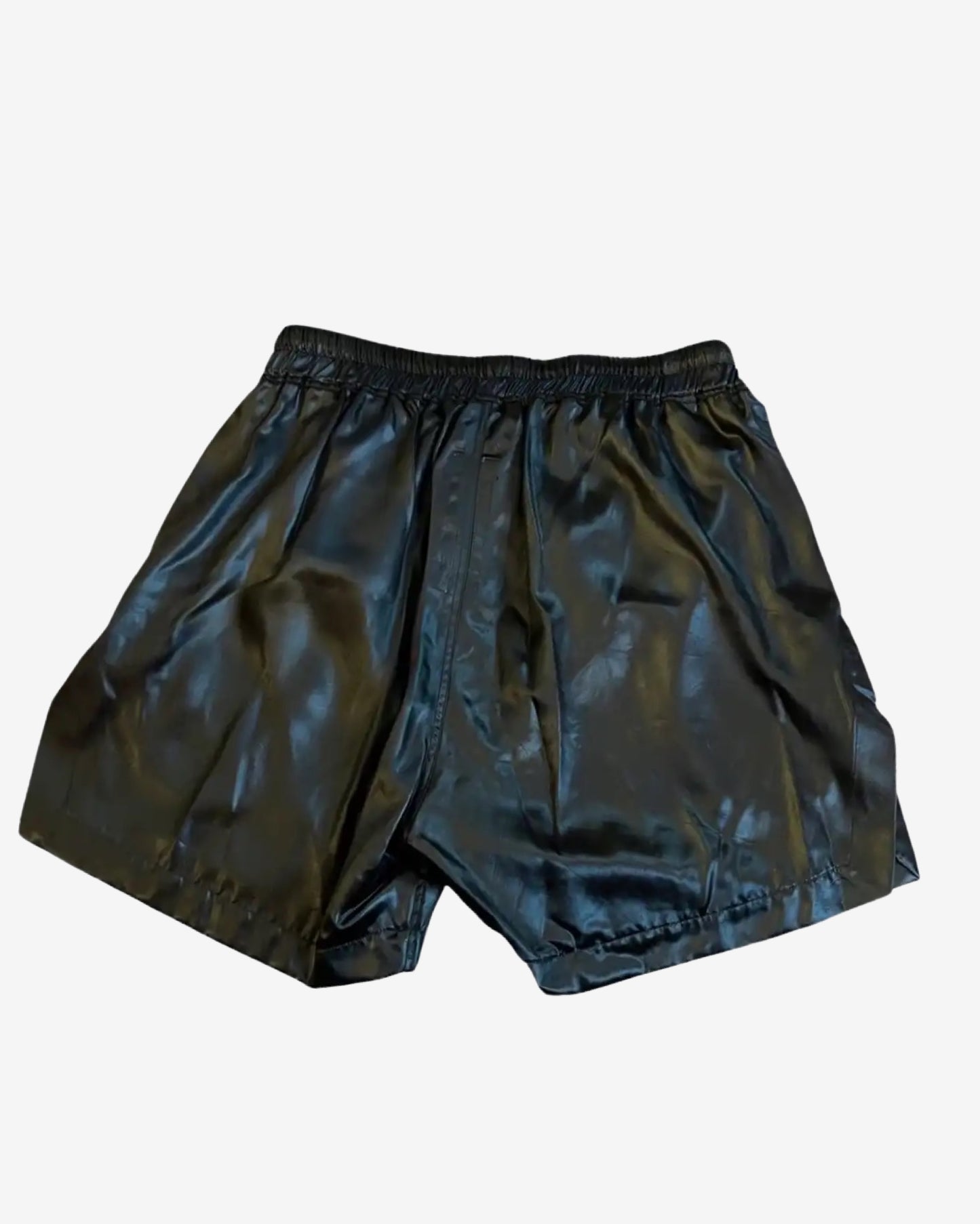 Rick Owens Gethsemane Aw21 Satin Bella Shorts