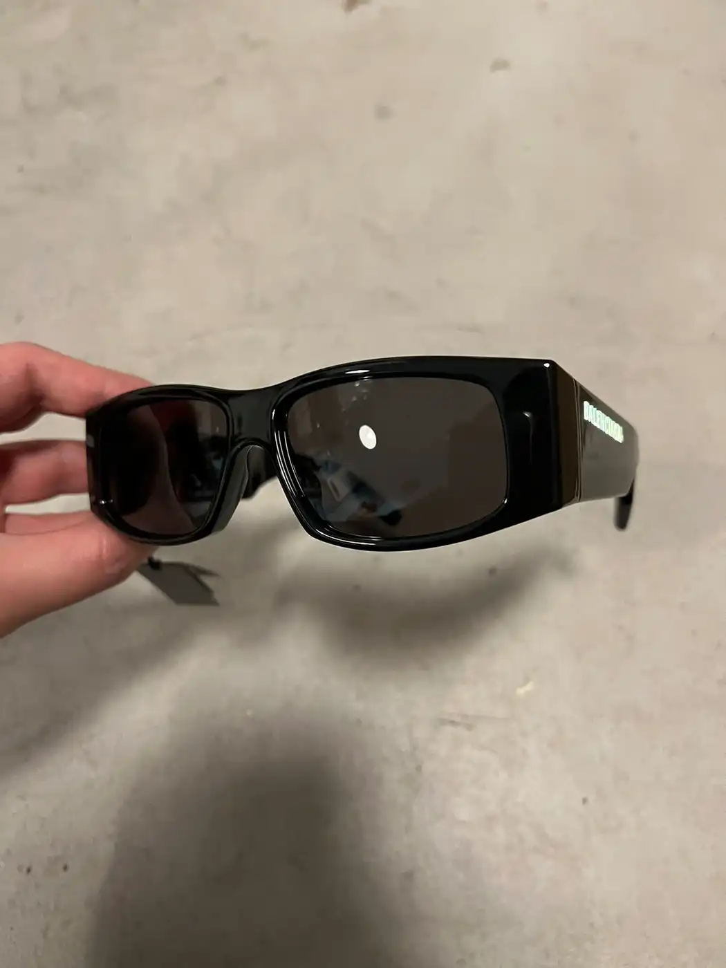 Balenciaga Led Black Sunglasses