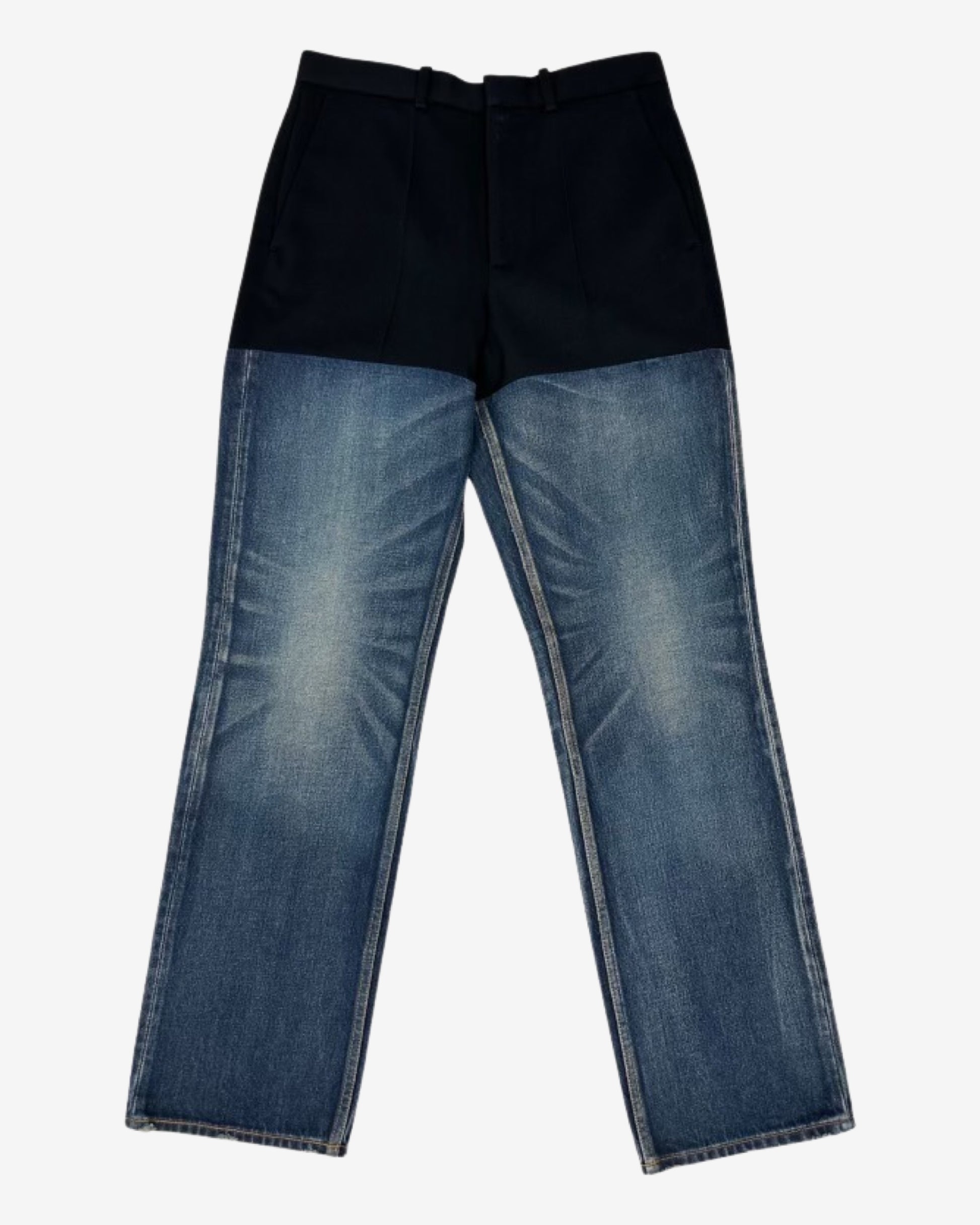 Balenciaga Contrast Paneled Jeans