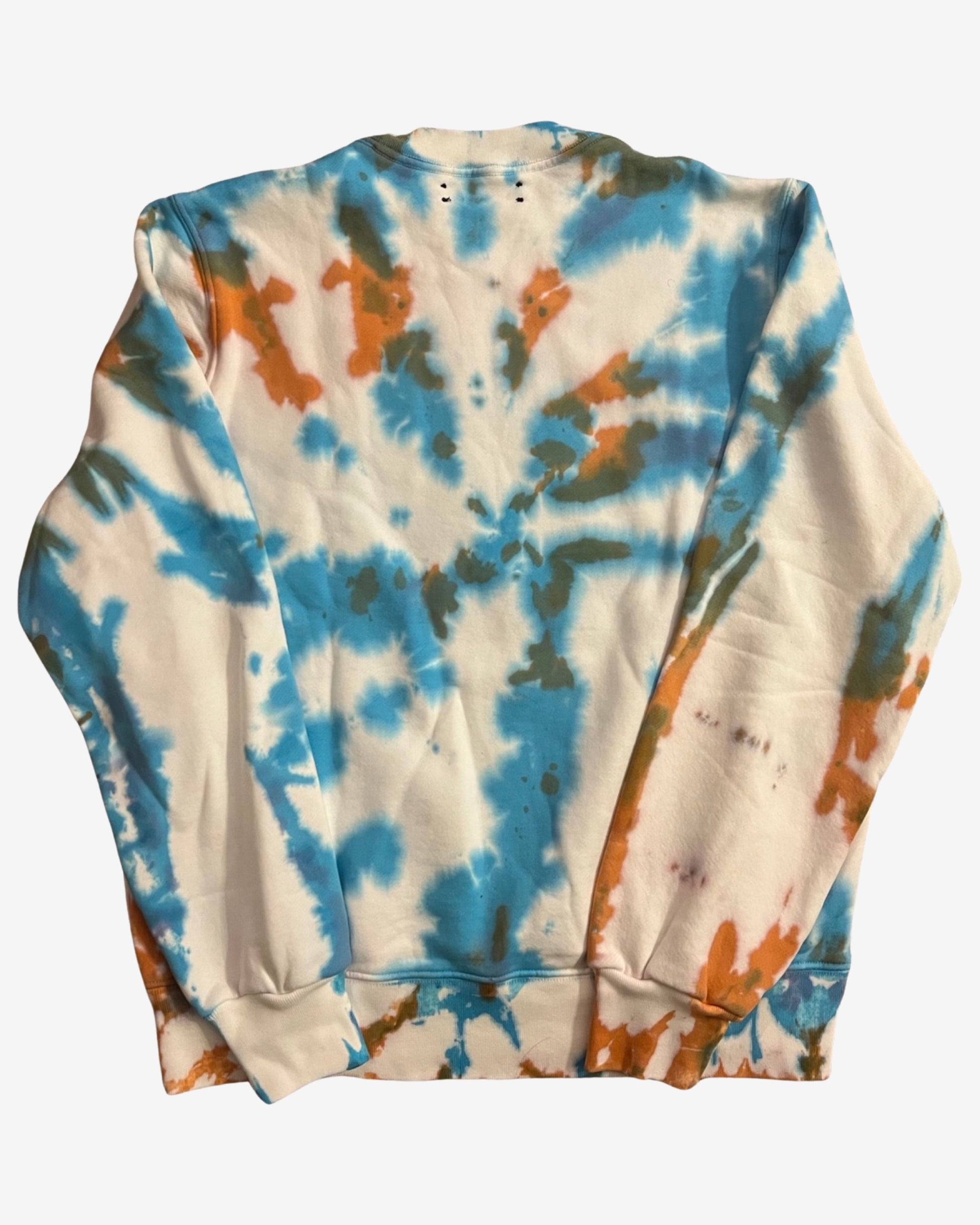 Amiri Multicolor Tie Dye Oversized Cotton Sweatshirt