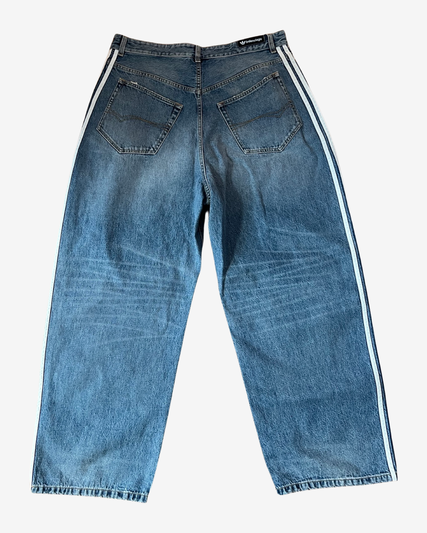 Balenciaga blue jeans best sale