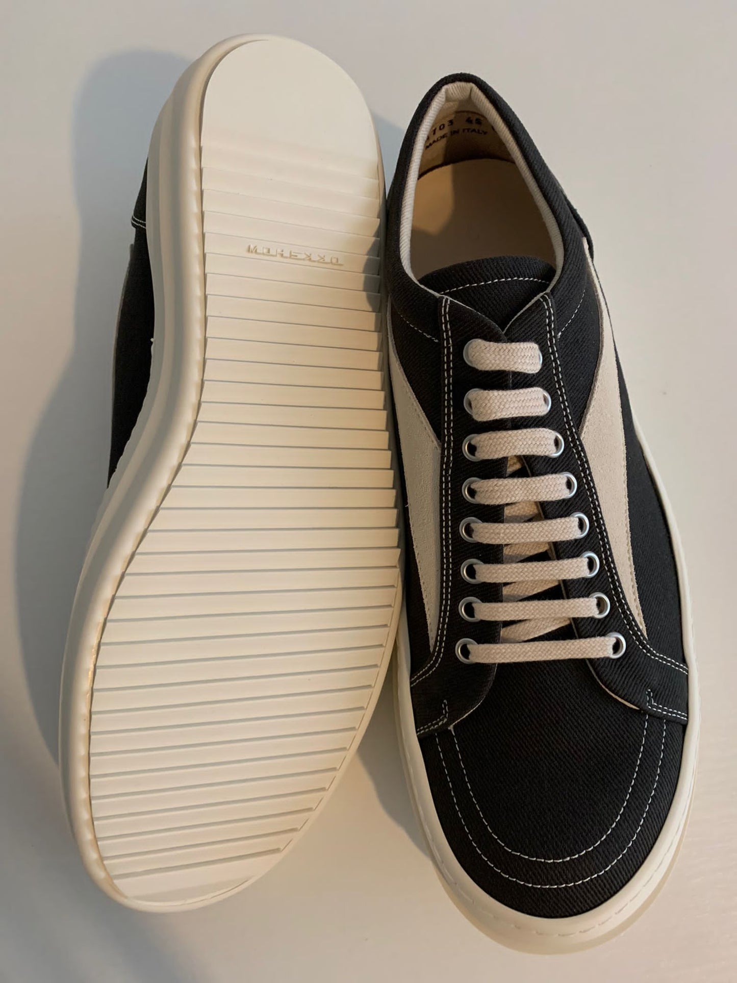 Rick Owens DRKSHDW SS23 EDFU Back Vintage Sneaker