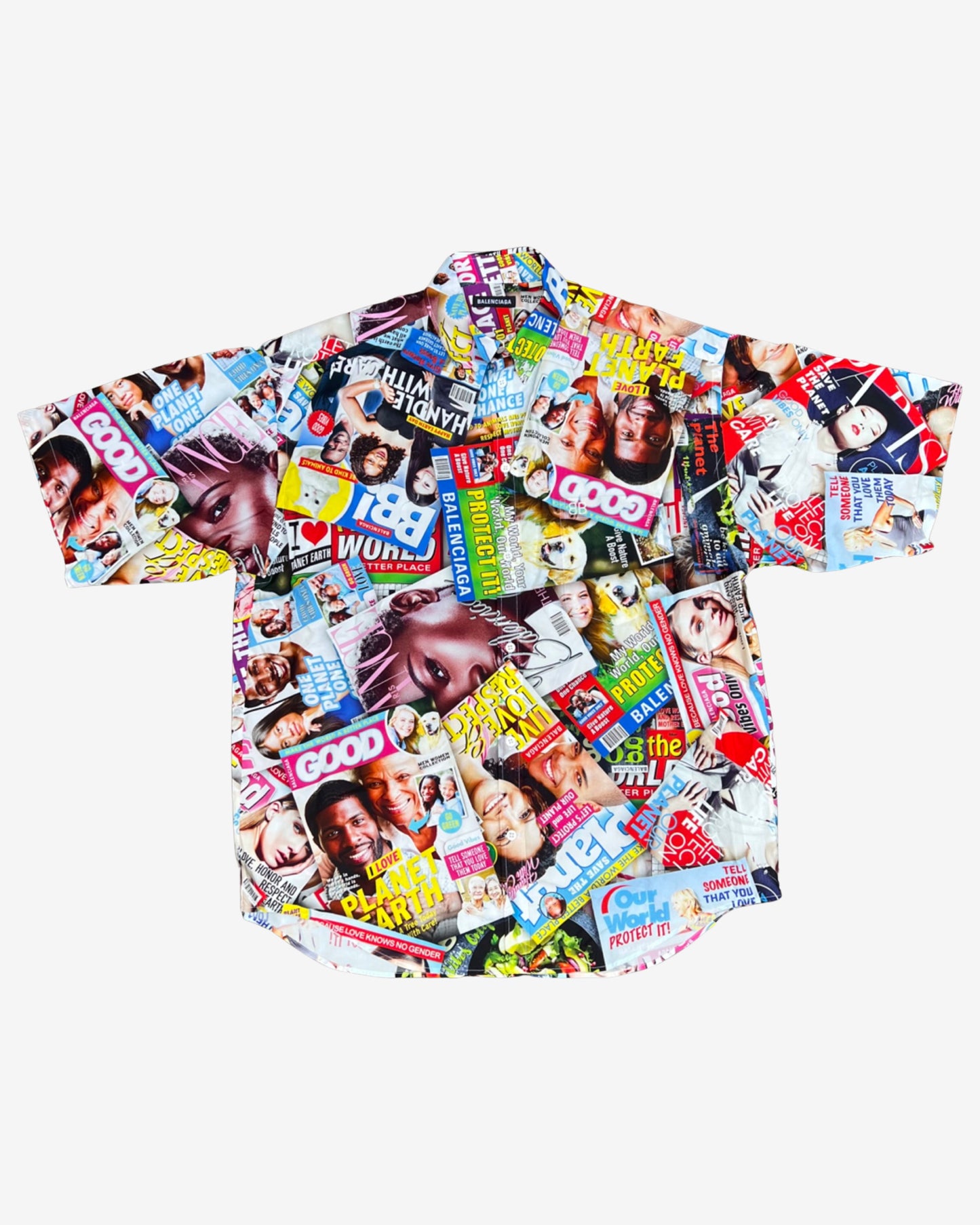 Balenciaga Magazine Shirt