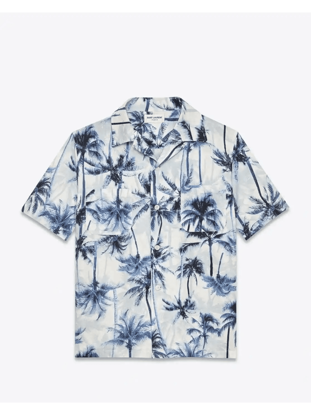 Saint Laurent Paris Ss16 Slp Palm Shirt