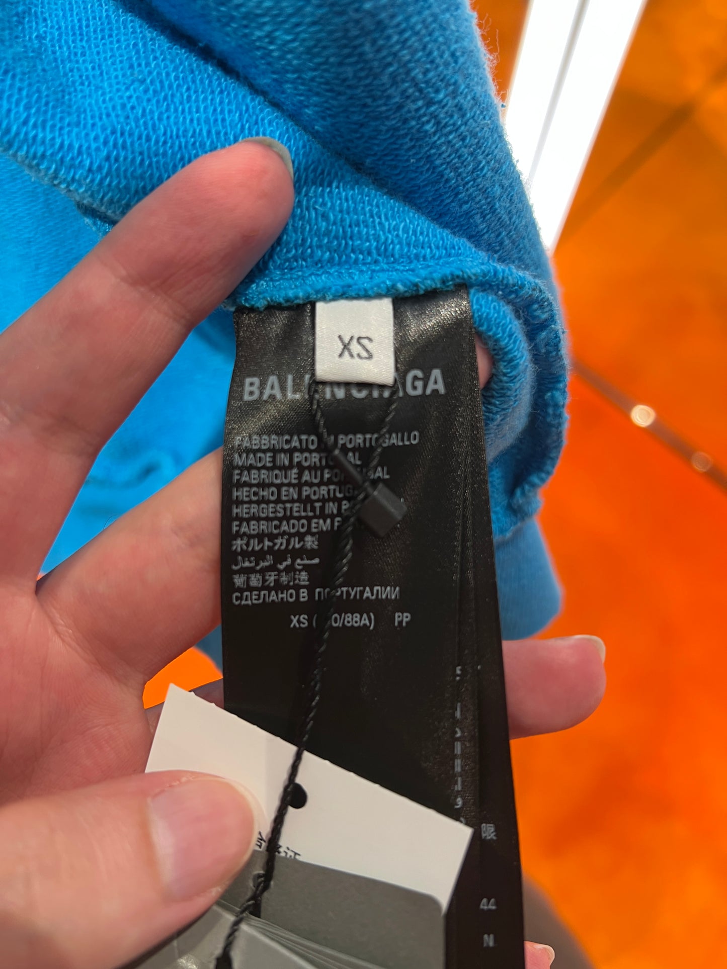 Balenciaga SS23 Graffiti Mudshow Hoodie