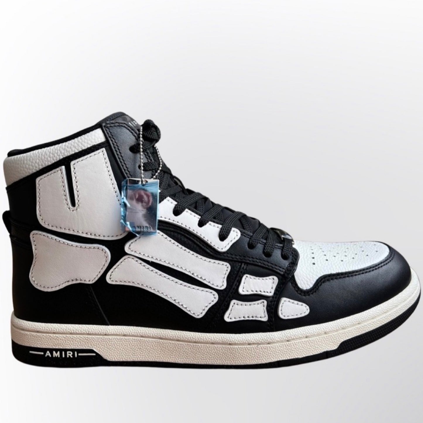 Amiri SKEL-HI black white sneaker