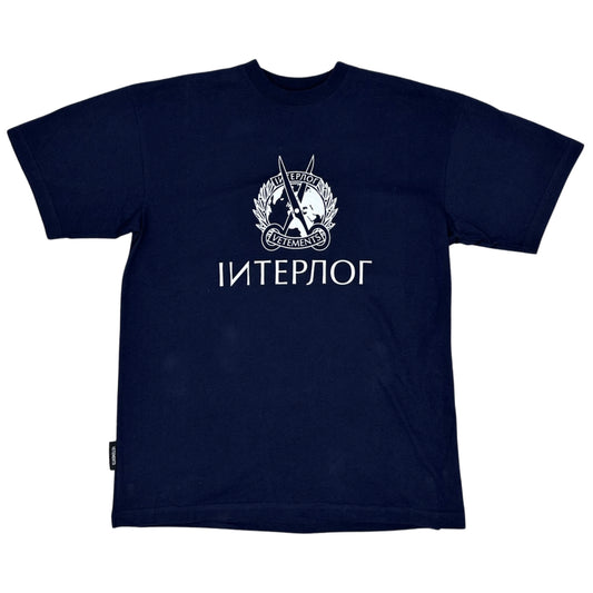 vetements AW19 interpol tshirt