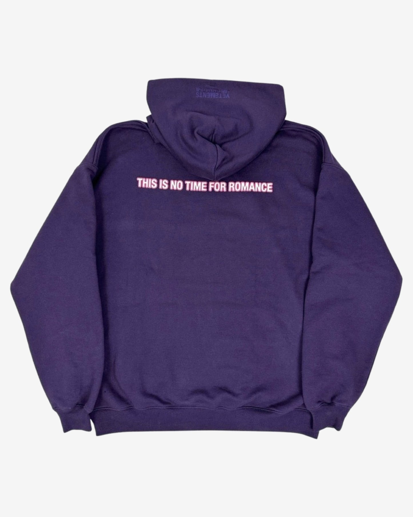 Vetements No Time For Romance Hoodie