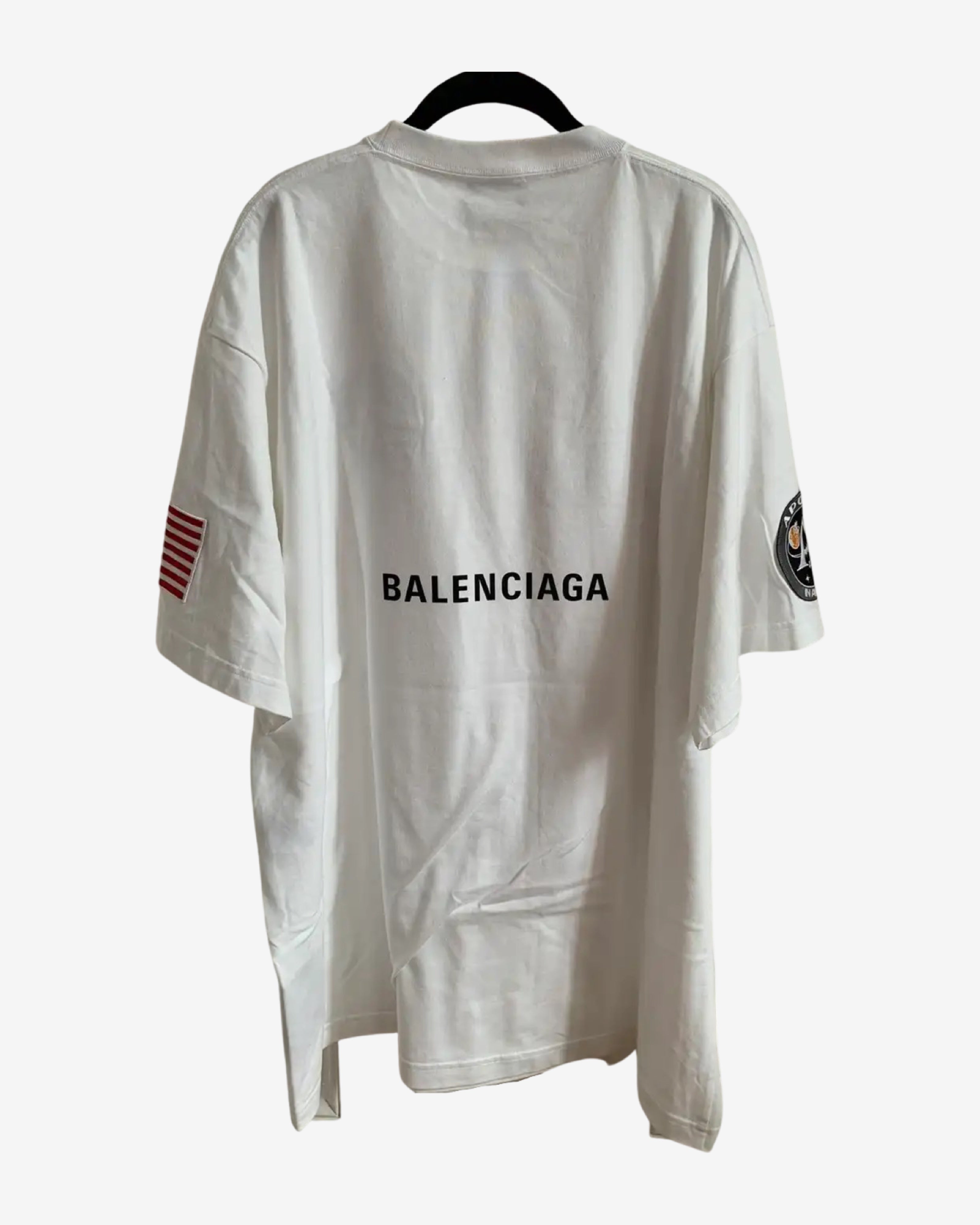 Balenciaga White Nasa T-shirt – FyouGrails