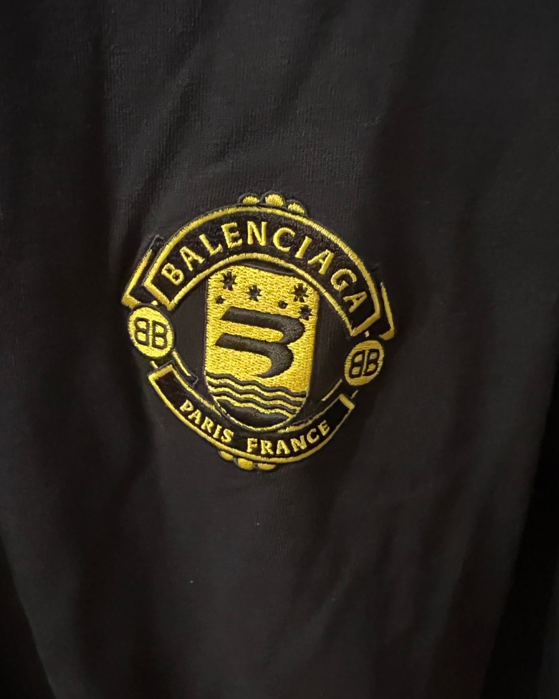 Balenciaga Quest Embroidery Logo Tshirt