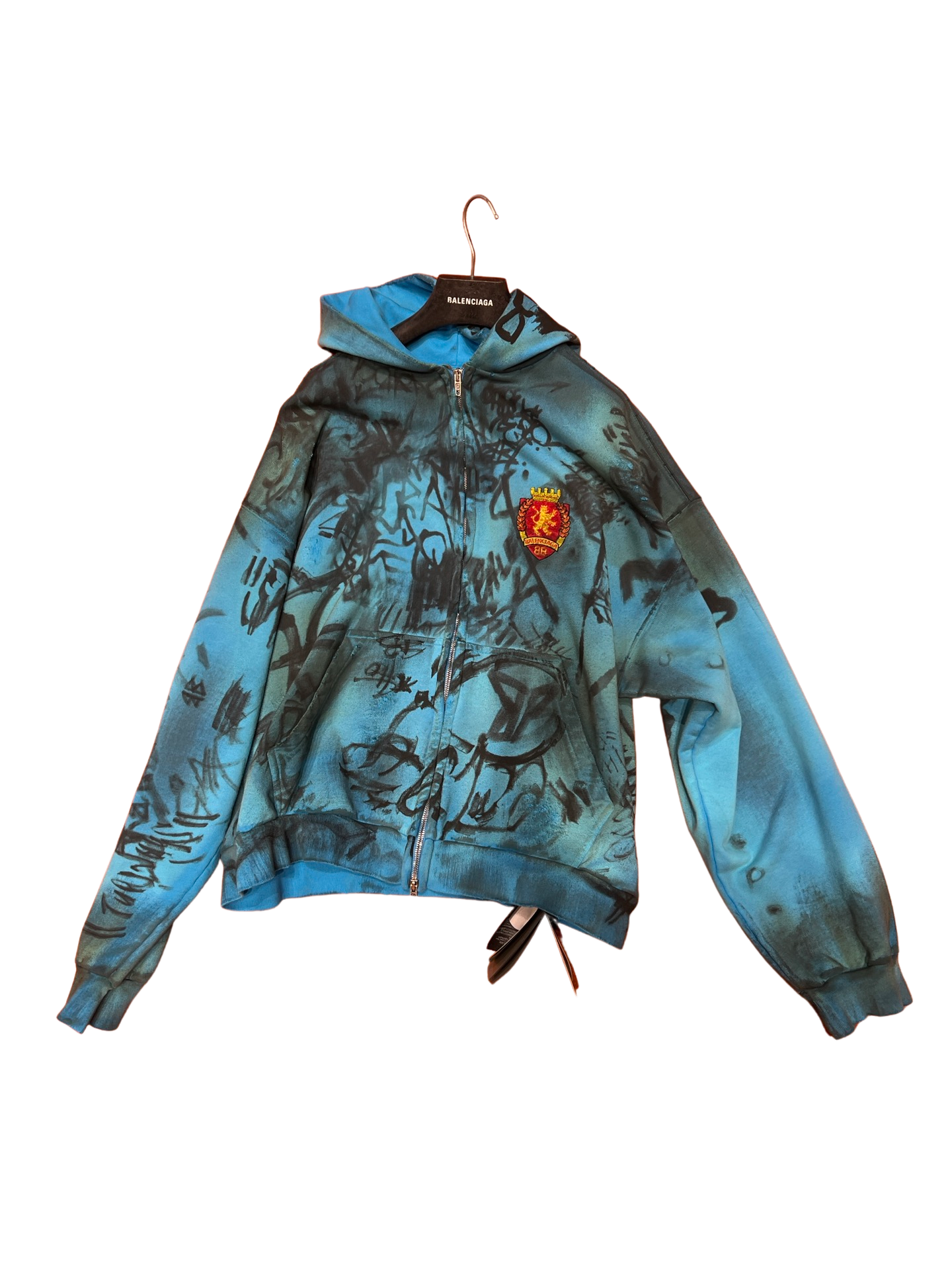 Balenciaga SS23 Graffiti Mudshow Hoodie