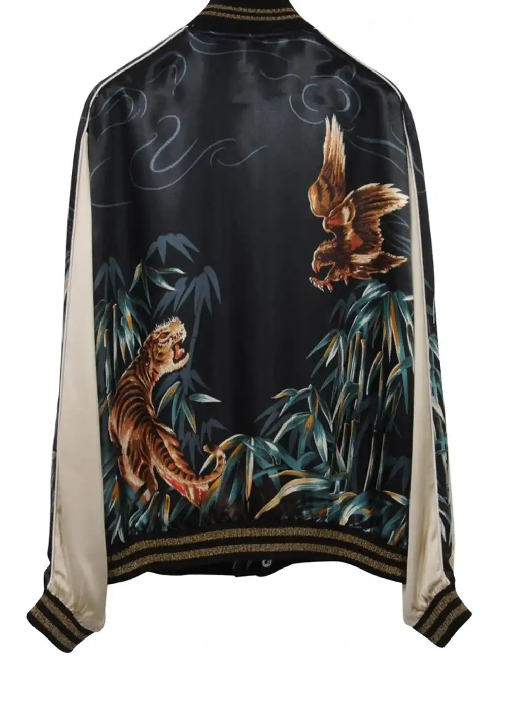 Saint Laurent SS16 Tiger & Eagle Jacket