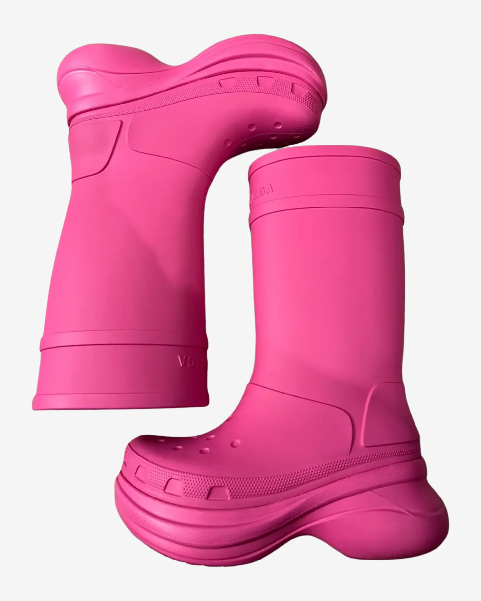 balenciaga pink croc